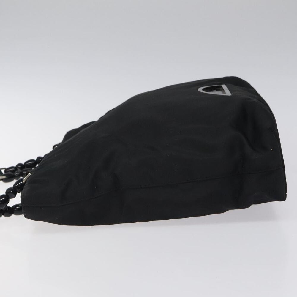 DIOR Tote Bag Nylon Black Silver - Picture 5 of 13